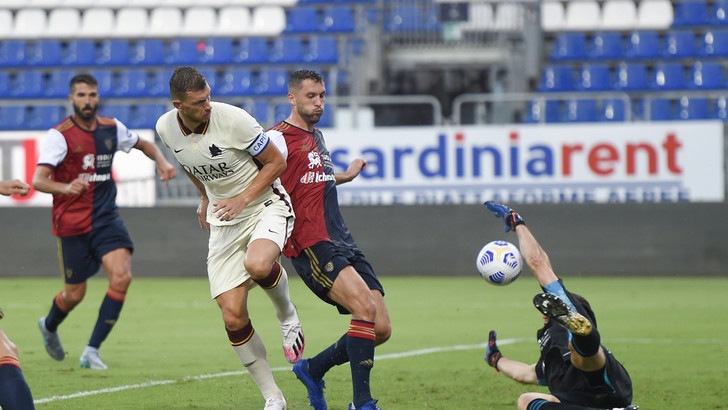 Dzeko titolare: messaggio di Fonseca alla Roma