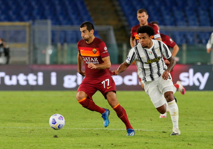 Roma-Juve 2-2, il tabellino