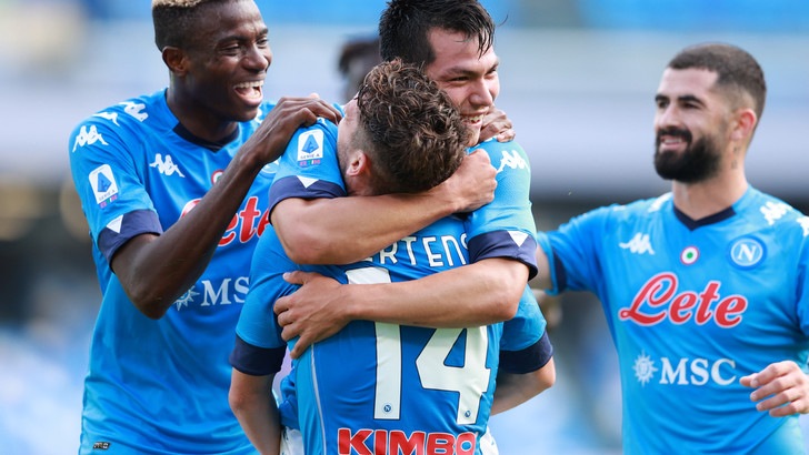 Napoli-Atalanta 4-1: Gattuso show con Lozano, Gasperini ko