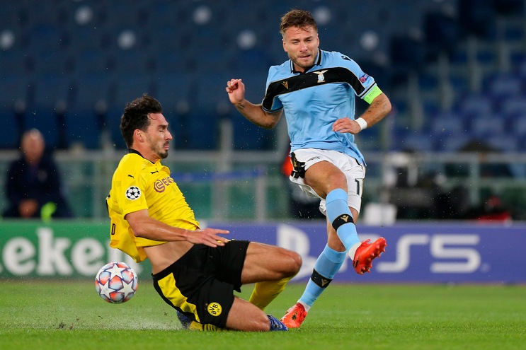 Lazio-Borussia Dortmund 3-1, il tabellino