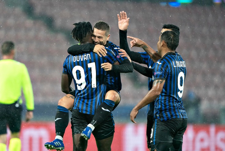 Midtjylland-Atalanta 0-4, il tabellino