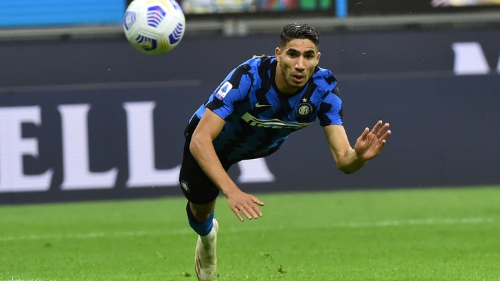 Inter, grandi notizie: tampone di Hakimi negativo