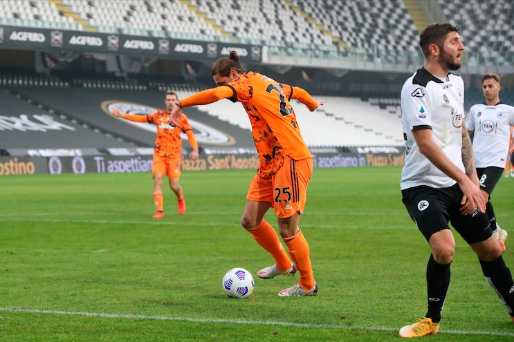 Spezia-Juve 1-4, il tabellino