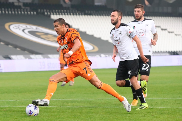 Spezia-Juventus 1-4: Ronaldo micidiale trascina la Juve