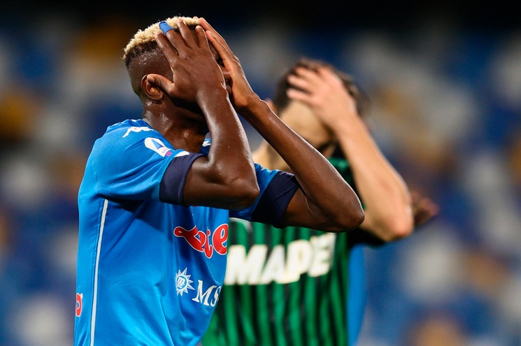 Osimhen ko: lascia Nigeria-Sierra Leone in barella