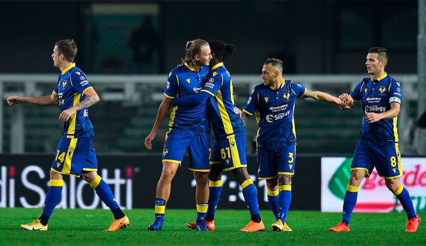 Verona-Benevento 3-1, Barak trascinatore con una doppietta