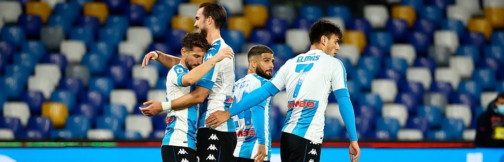 Napoli-Roma 4-0: Insigne-Ruiz-Mertens-Politano, festa azzurra per Maradona