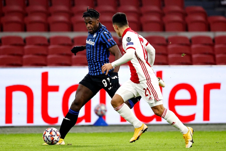 Ajax-Atalanta 0-1, il tabellino