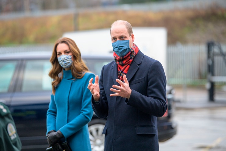 Il Principe William e Kate infrangono le regole anti-Covid
