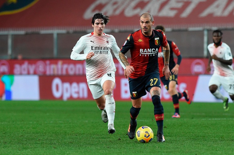 Genoa, lesione muscolare per Sturaro