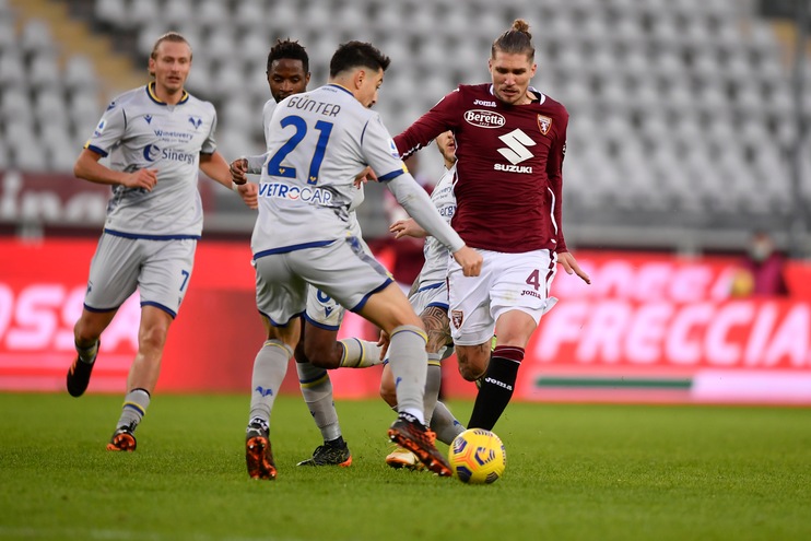 Torino-Verona 1-1, il tabellino