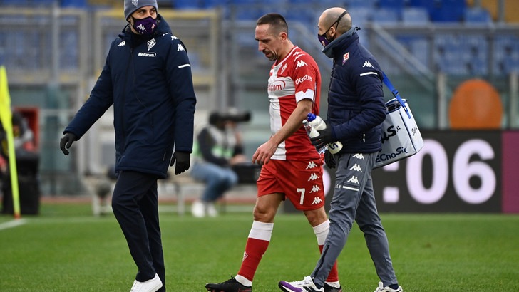 Fiorentina, escluse lesioni per Ribery
