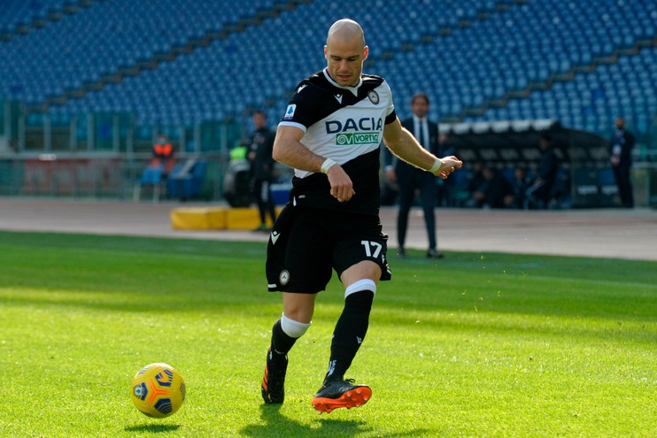 Udinese, Nuytinck in parte con i compagni