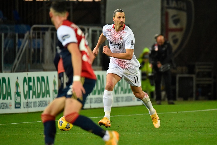 Cagliari-Milan 0-2, il tabellino