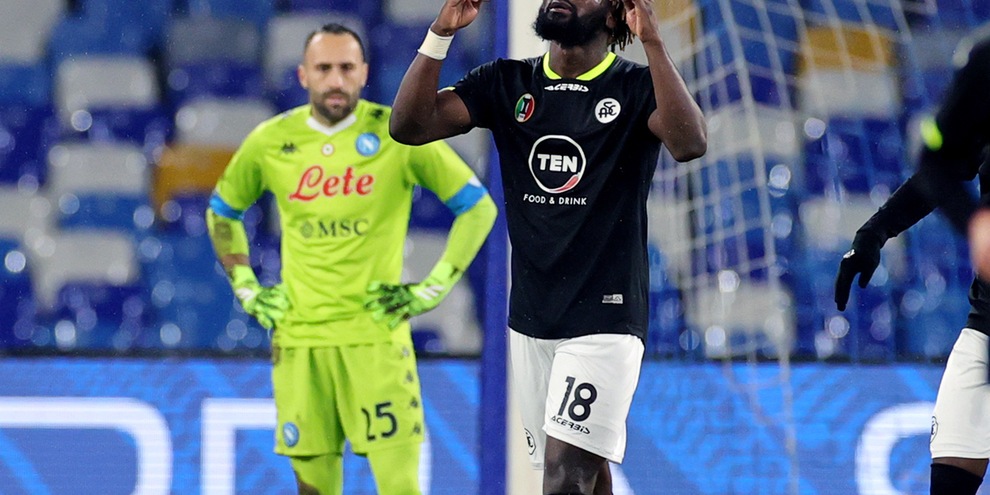 Spezia, per Nzola seduta fisioterapica