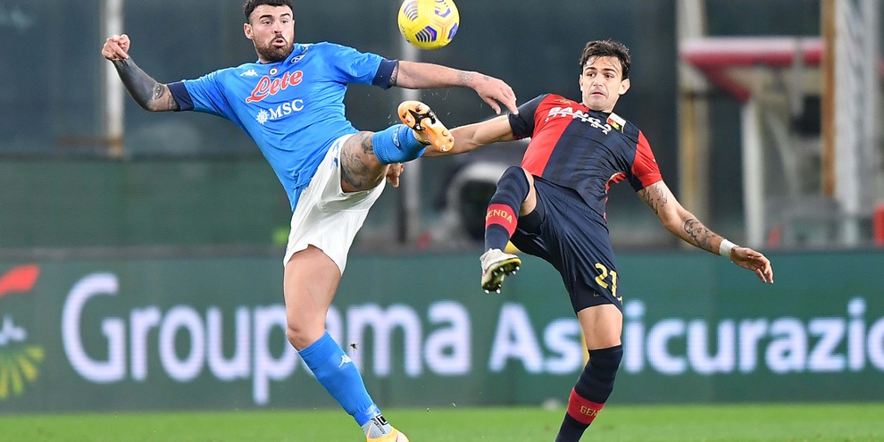 Genoa-Napoli 2-1, il tabellino