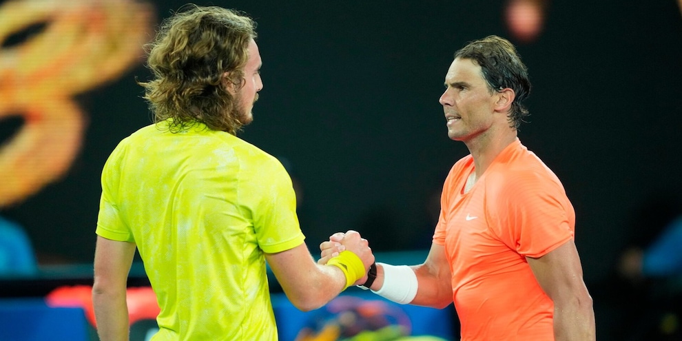 Australian Open, Nadal ko con Tsitsipas