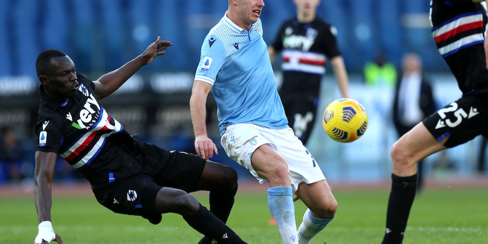 Lazio-Sampdoria 1-0, il tabellino