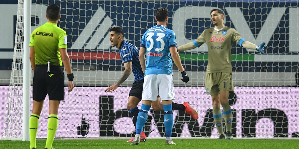 Atalanta-Napoli 4-2, il tabellino