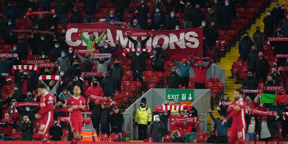 Inghilterra, tifosi allo stadio dal 17 maggio