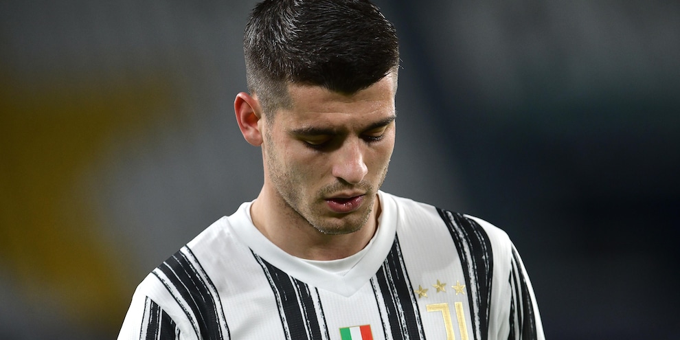 Juve, Morata out: niente allenamento