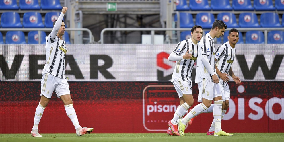 Cagliari-Juve 1-3, il tabellino