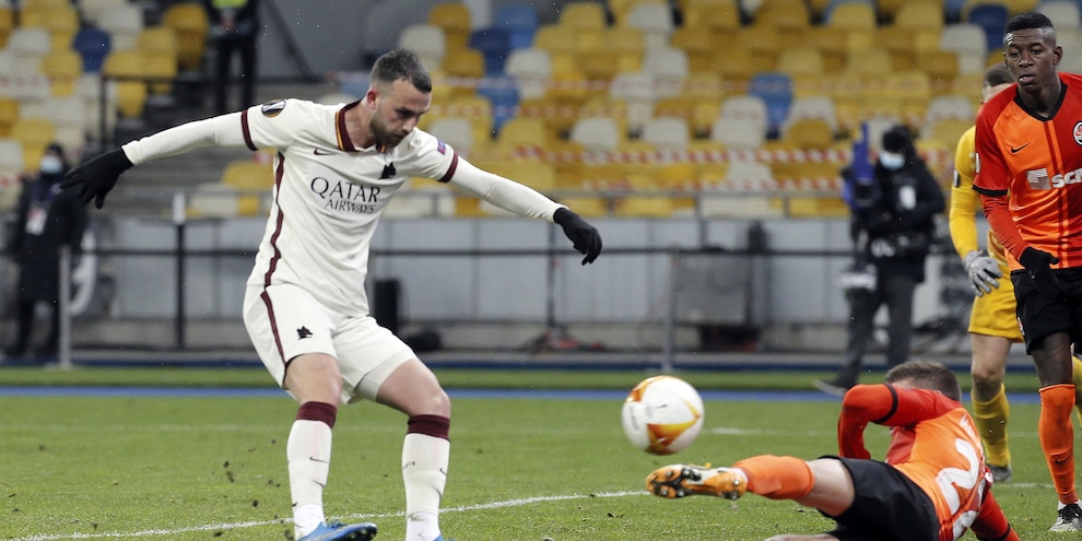 Shakhtar-Roma 1-2, il tabellino
