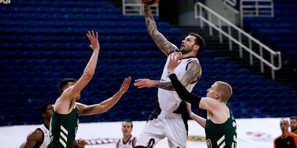 Eurolega, brutto ko di Milano ad Atene