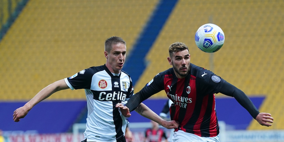 Parma-Milan 1-3, il tabellino