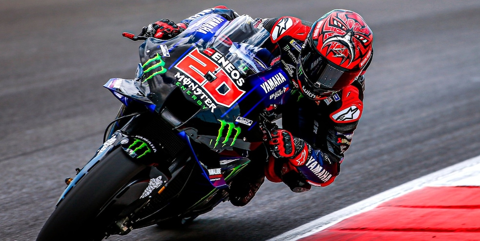 MotoGp Portogallo: vince Quartararo. Marquez 7°, cade Rossi