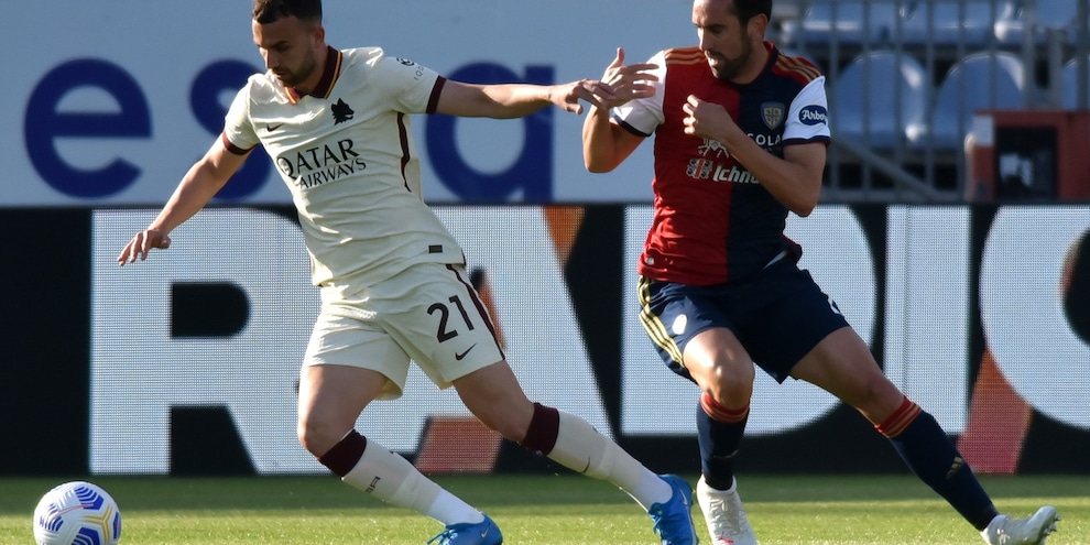 Cagliari-Roma 3-2, il tabellino
