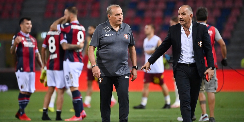 Salernitana, Castori: "Siamo stati ingenui"