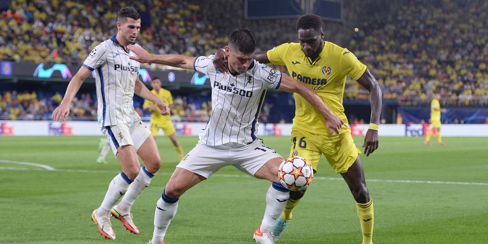Villarreal-Atalanta 2-2, il tabellino
