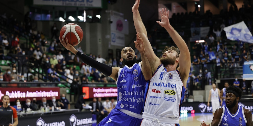 Serie A, Sassari batte Treviso allo scadere Serie A, Sassari batte Treviso allo scadere