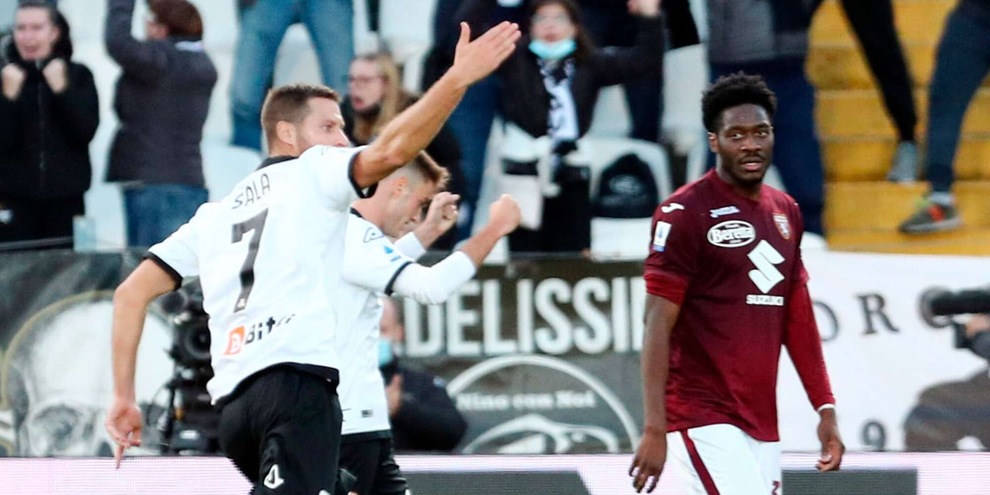 Spezia-Torino 1-0: Sala piega Juric