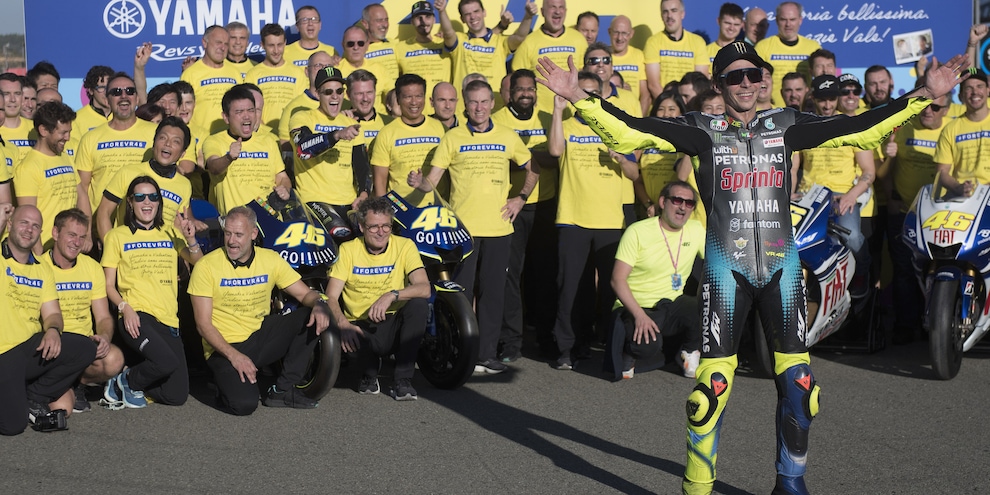 MotoGp: Valentino Rossi è subito MotoGp Legend