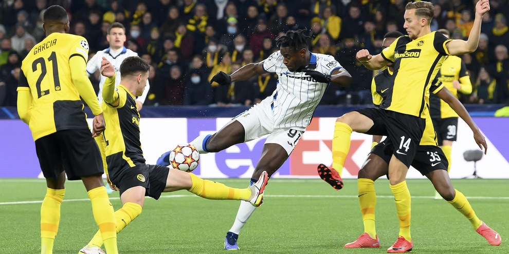 Young Boys-Atalanta 3-3, il tabellino