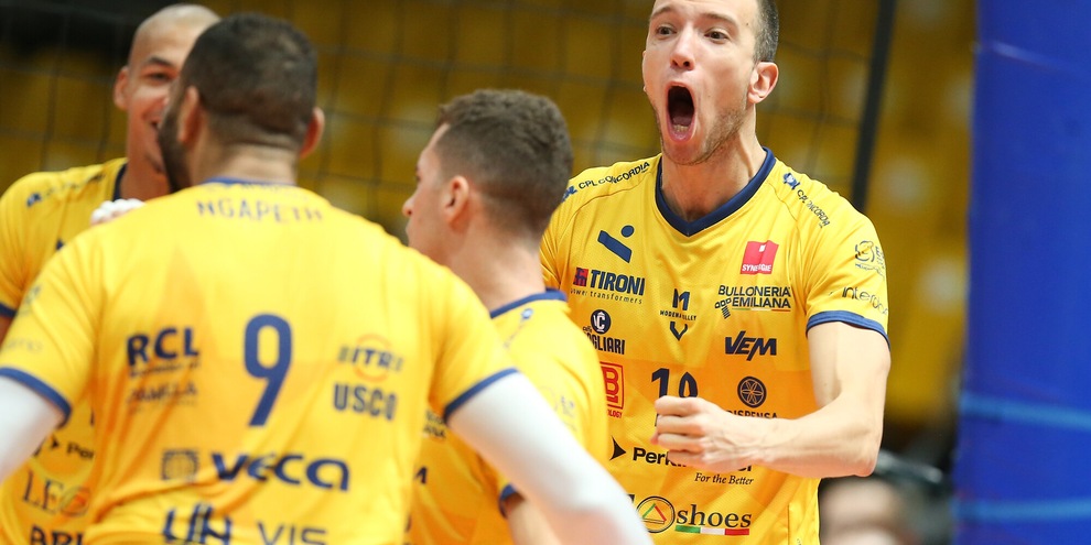 Modena agli ottavi di Cev senza problemi