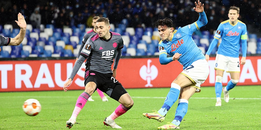 Napoli-Leicester 3-2, il tabellino