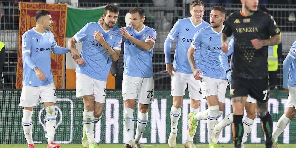 Venezia-Lazio 1-3, il tabellino