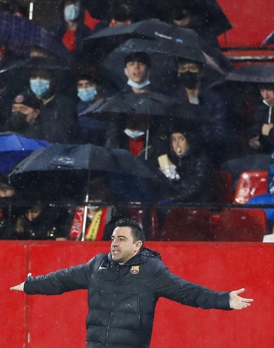 Maiorca-Barcellona, per Xavi piove sul bagnato