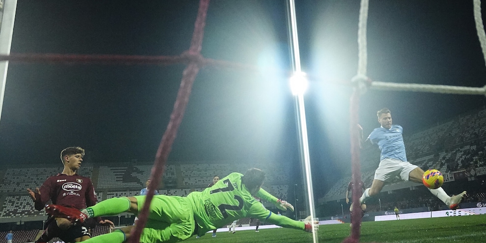 Salernitana-Lazio 0-3, il tabellino