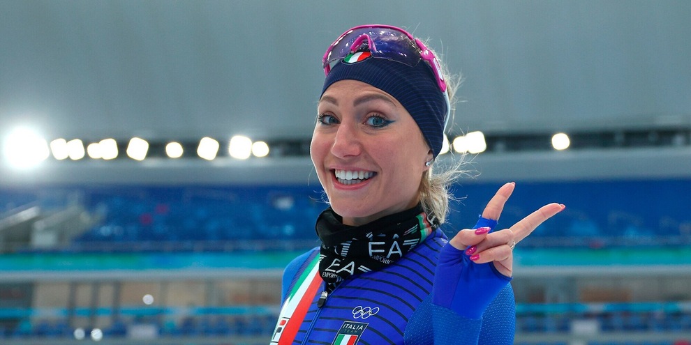 Pechino 2022, prima gioia azzurra: argento per Francesca Lollobrigida