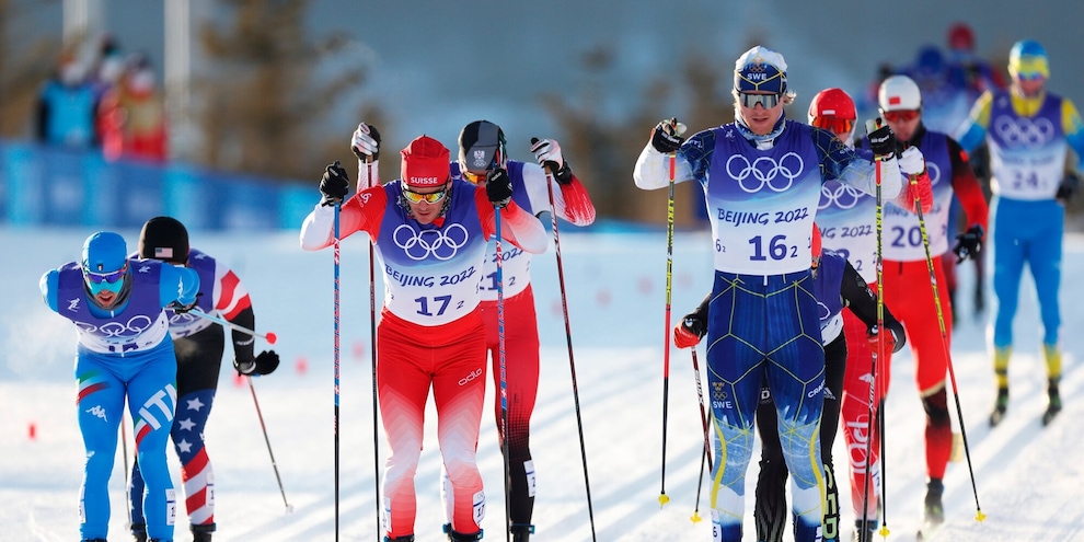 Pechino 2022, Italia sesta in team sprint maschile di sci di fondo