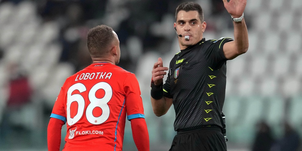Cagliari-Napoli, Mariani sostituito: l'arbitro sarà Sozza