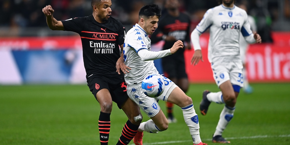 Milan-Empoli 1-0, il tabellino