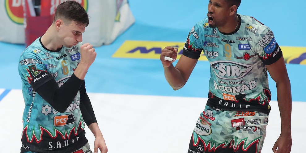 Play off scudetto: Perugia vince gara-2 a Modena