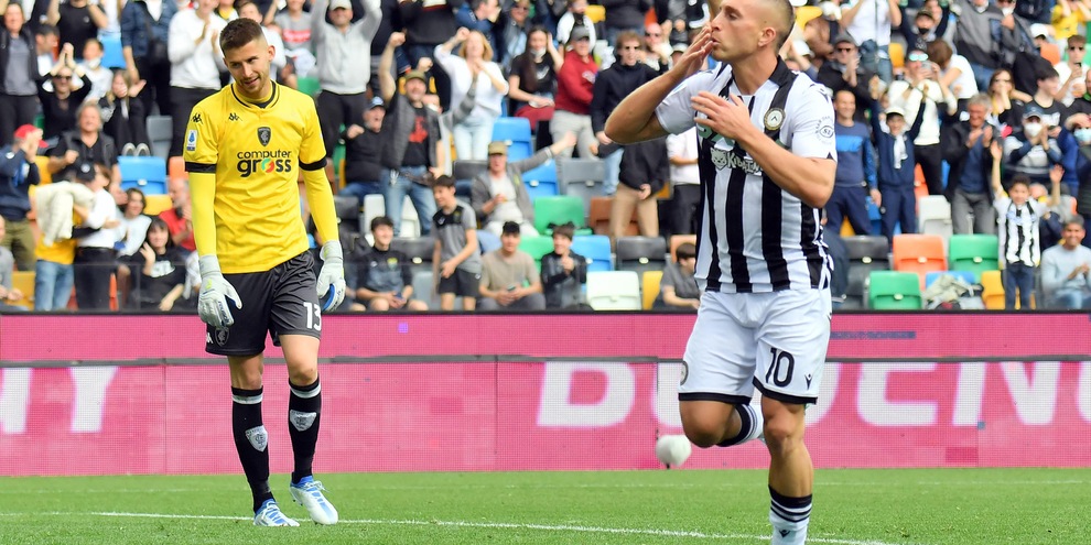 Pronostico Udinese-Salernitana, friulani in stato di grazia