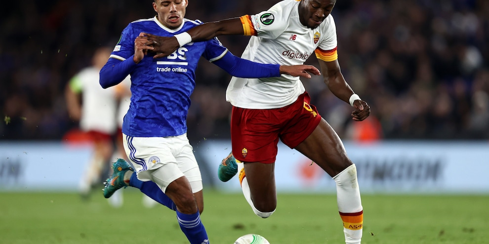 Leicester-Roma 1-1, il tabellino