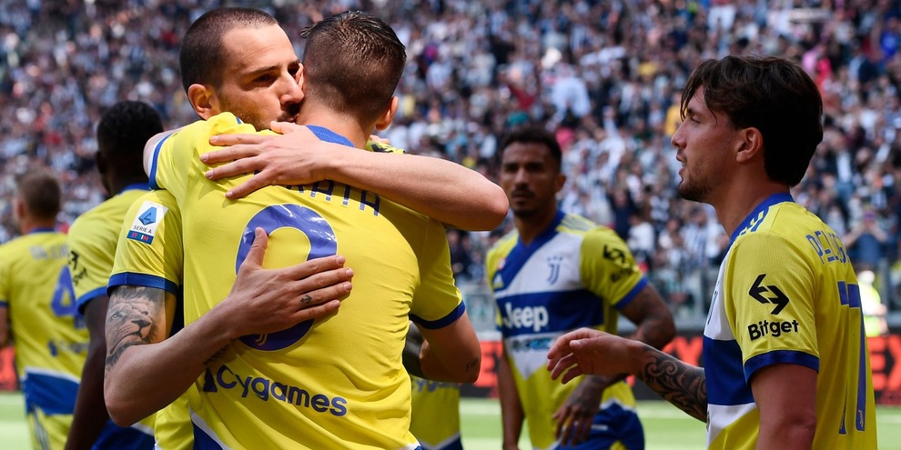 Juve-Venezia 2-1: super Bonucci, doppietta e quarto posto blindato